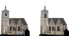 Élévation de l’église Saint-Martial de Seignelay 