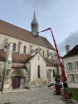 Eglise Chablis Saint-Martin_Restauration de la flèche 